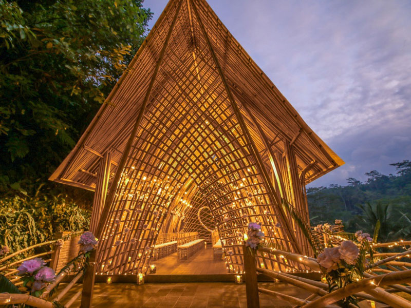 Bamboo Chapel Ubud