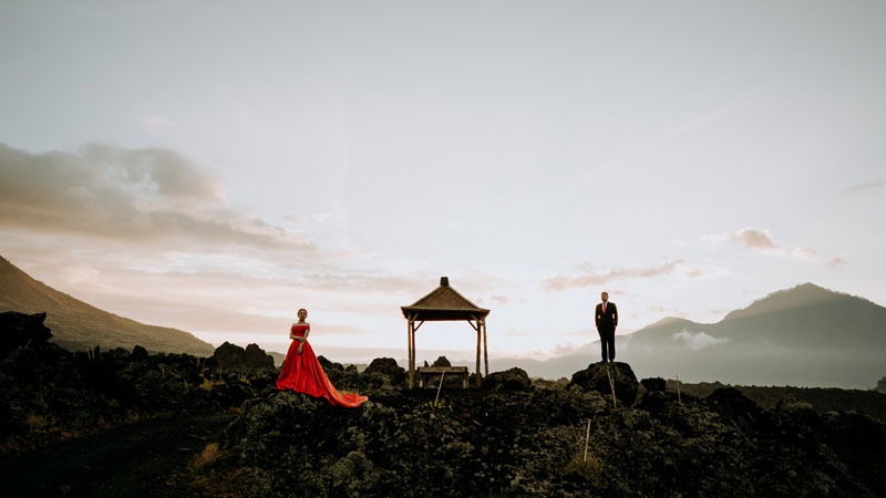 Volcano Wedding