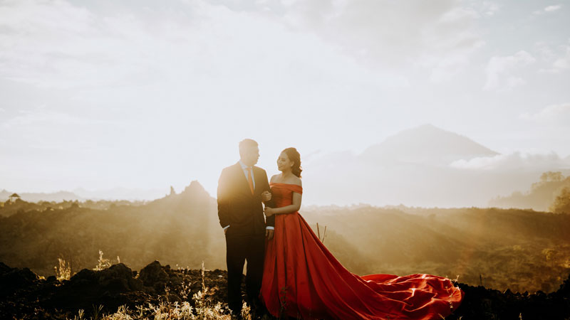 Volcano Wedding