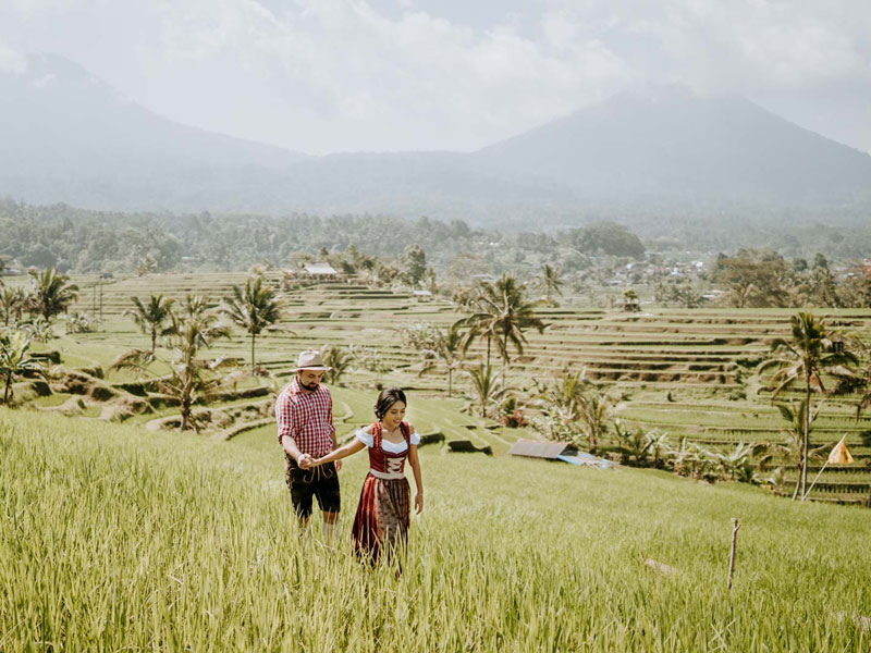 Rice Paddy Wedding